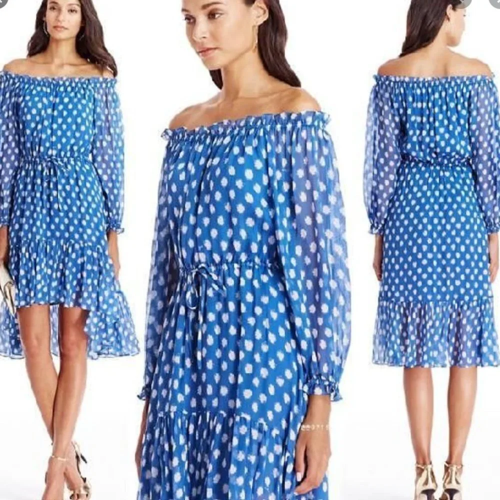 Diane Von Furstenberg Camila Two in dotted Batik 0